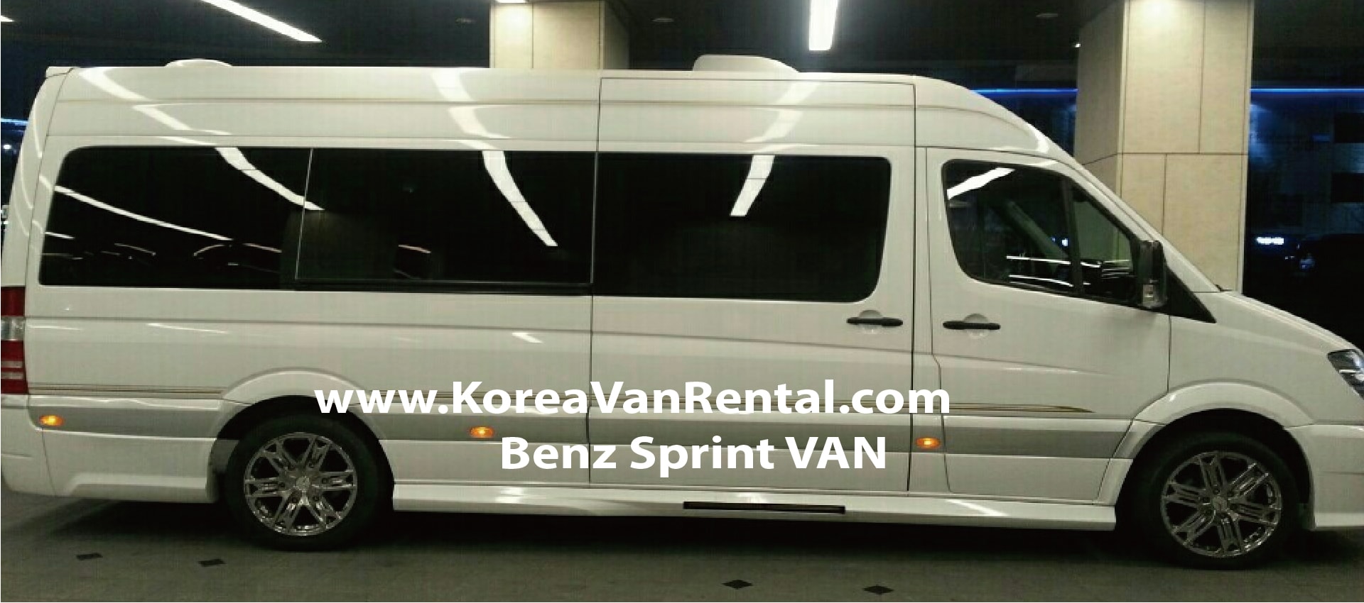 van rental with driver in seoul