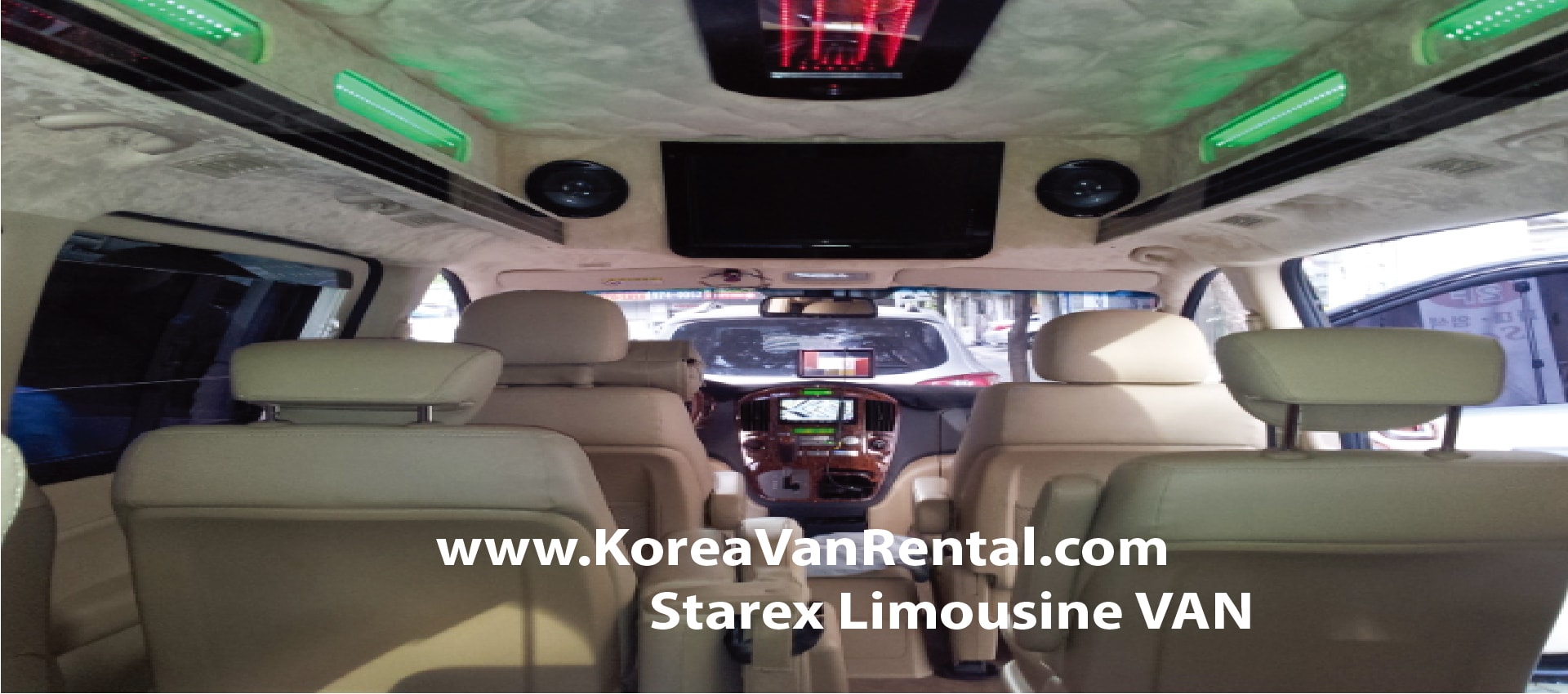 van rental with driver in Seoul